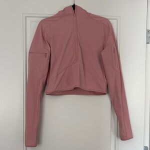 Lululemon Break a Trail 1/2 Zip Hoodie Pink Pastel